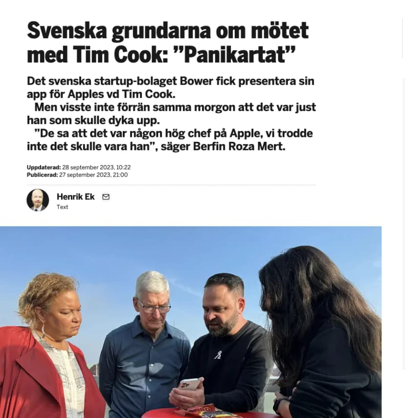 Dagens Industri, Sept 2023
