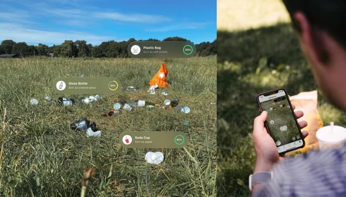 Our new AI-powered waste sorting app featured by the BBC